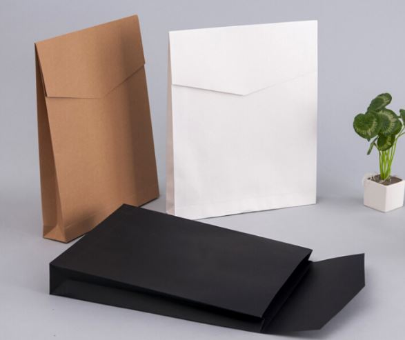 Customized recycled newspaper packing plain kraft paper bag Customized recycled newspaper packing plain kraft paper bag