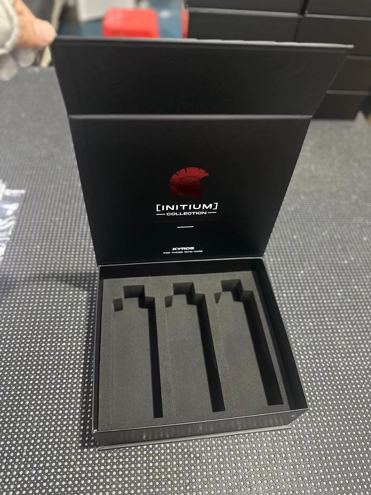 custom magnetic card board box with EVA foam insert 2 custom magnetic card board box with EVA foam insert 2