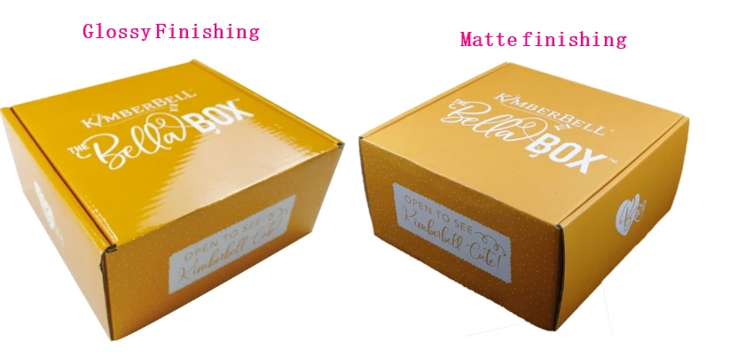 glossy and matt lamination on corrugated mailing box glossy and matt lamination on corrugated mailing box
