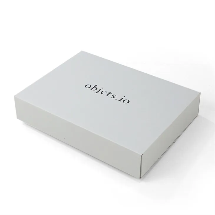 White Kraft Paper Box
