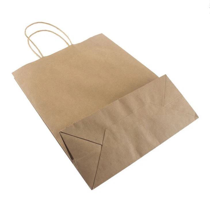Brown Grocery Bags For Fast Food