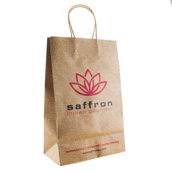 Mini Kraft Paper Bags For Grocery Stores